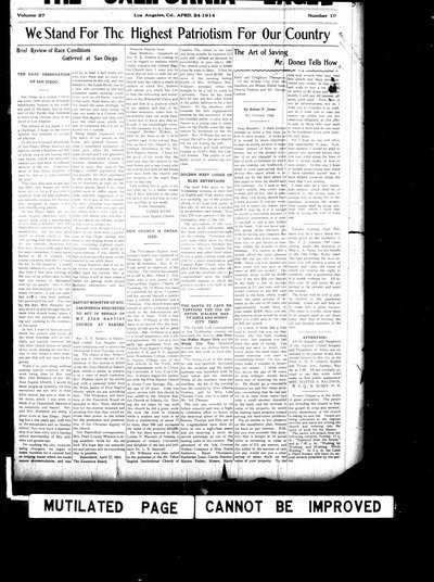 California Eagle, Apr 24, 1914