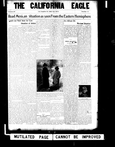 California Eagle, May 16, 1914