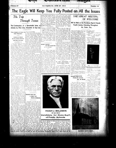 California Eagle, Jun 27, 1914