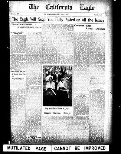 California Eagle, Jul 25, 1914