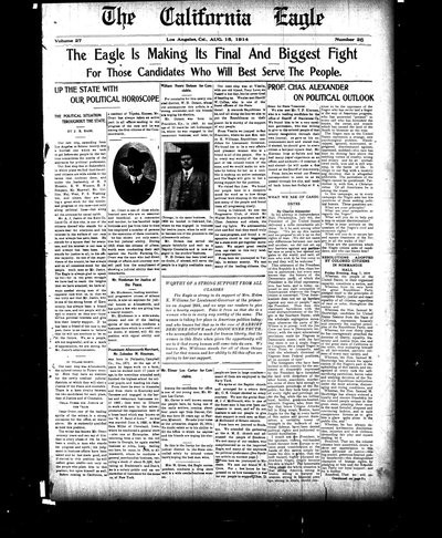 California Eagle, Aug 15, 1914
