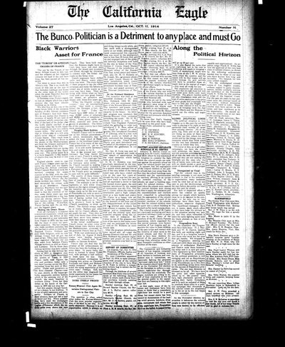 California Eagle, Oct 17, 1914