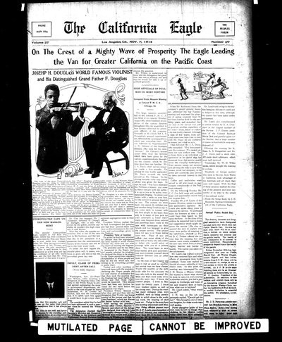 California Eagle, Nov 14, 1914