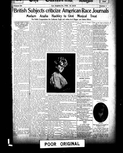 California Eagle, Feb 20, 1915