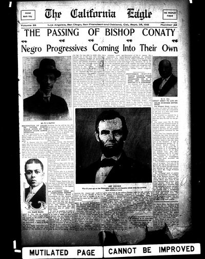 California Eagle, Sep 25, 1915