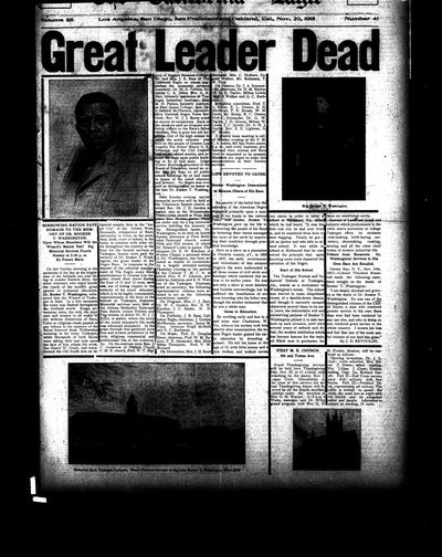 California Eagle, Nov 20, 1915