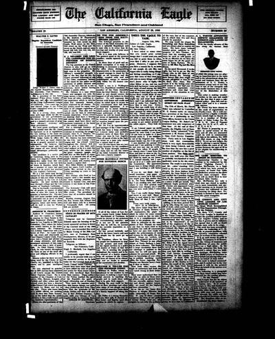 California Eagle, Aug 19, 1916