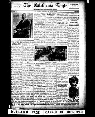 California Eagle, Sep 30, 1916