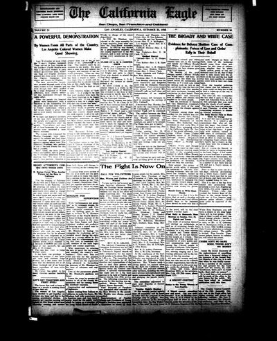 California Eagle, Oct 21, 1916