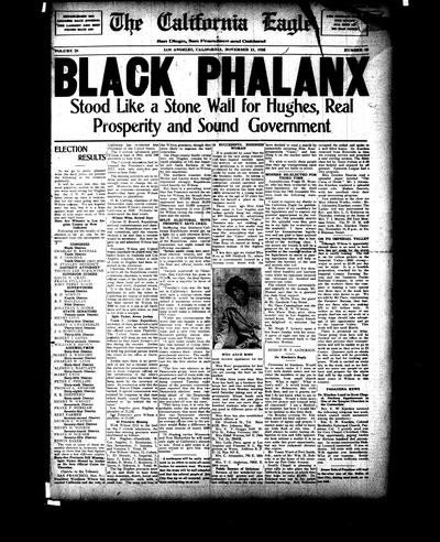 California Eagle, Nov 11, 1916