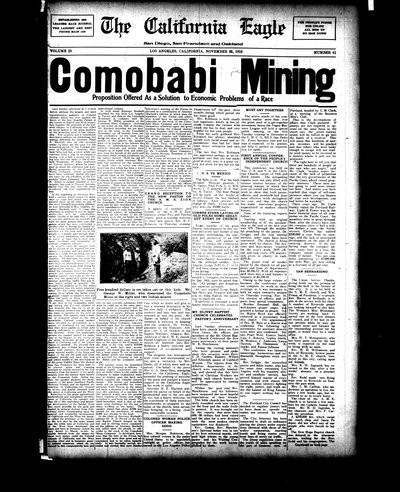California Eagle, Nov 25, 1916