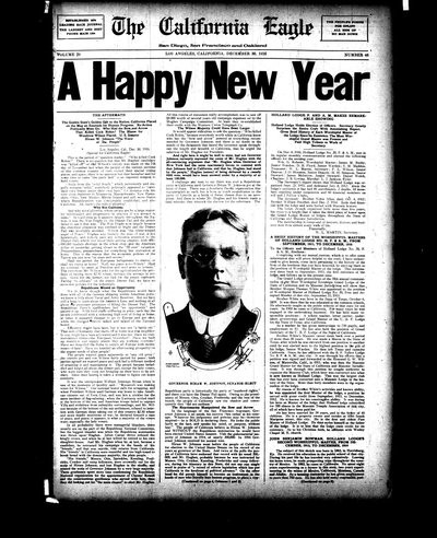 California Eagle, Dec 30, 1916