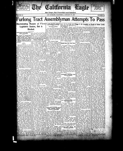California Eagle, Jan 27, 1917