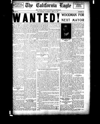California Eagle, Apr 21, 1917