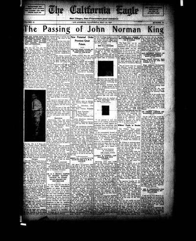 California Eagle, May 12, 1917