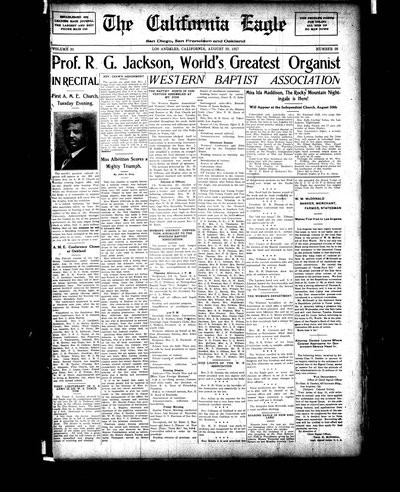 California Eagle, Aug 25, 1917