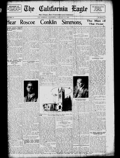 California Eagle, Jan 26, 1918