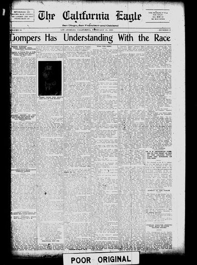 California Eagle, Feb 23, 1918
