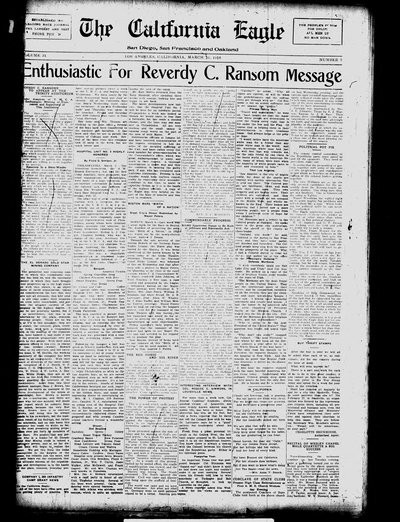 California Eagle, Mar 16, 1918