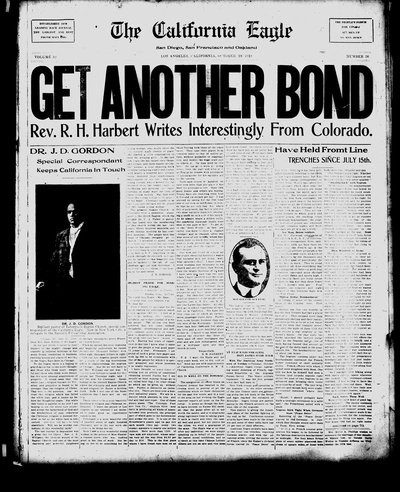 California Eagle, Oct 19, 1918