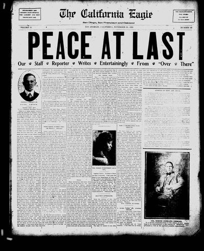 California Eagle, Nov 16, 1918