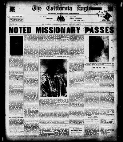 California Eagle, Jan 18, 1919