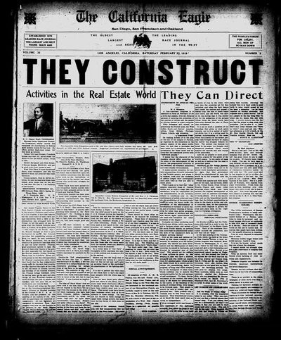 California Eagle, Feb 22, 1919