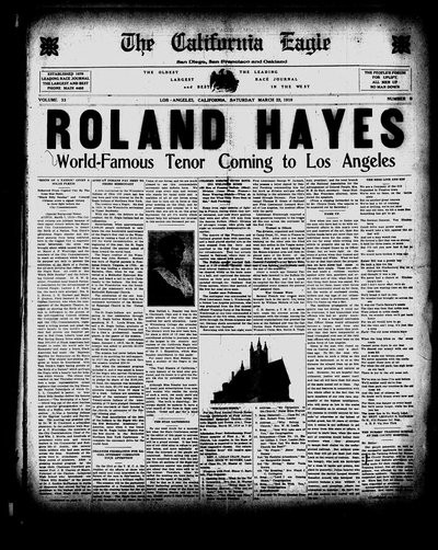 California Eagle, Mar 22, 1919