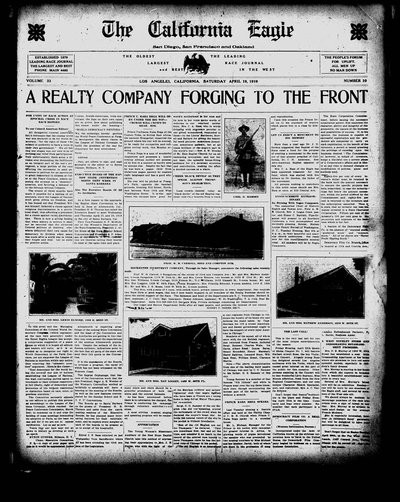 California Eagle, Apr 19, 1919