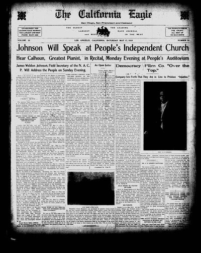 California Eagle, May 17, 1919