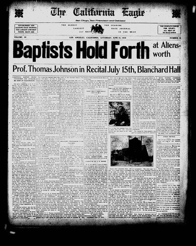 California Eagle, Jun 21, 1919
