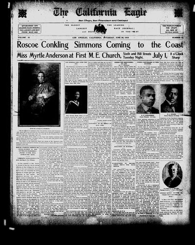 California Eagle, Jun 28, 1919