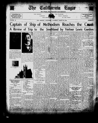 California Eagle, Aug 30, 1919