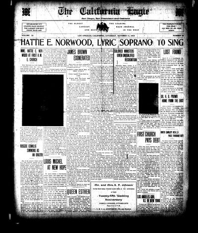 California Eagle, Oct 11, 1919