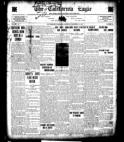 California Eagle, Dec 13, 1919