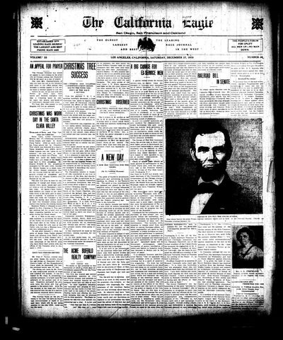 California Eagle, Dec 27, 1919