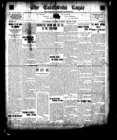 California Eagle, Jan 17, 1920
