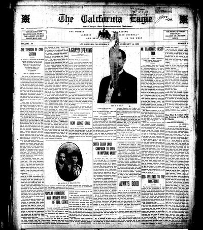 California Eagle, Feb 14, 1920