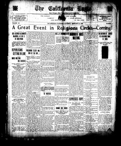 California Eagle, Feb 21, 1920