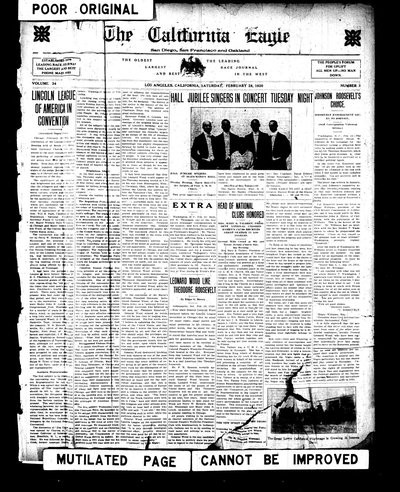 California Eagle, Feb 28, 1920