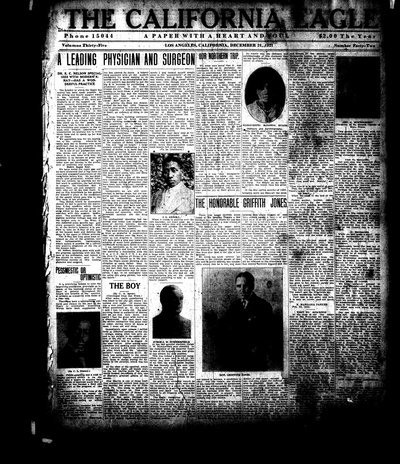 California Eagle, Dec 24, 1921