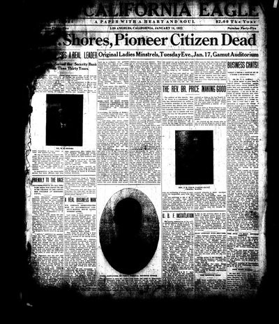 California Eagle, Jan 22, 1922