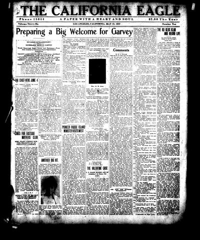 California Eagle, May 13, 1922