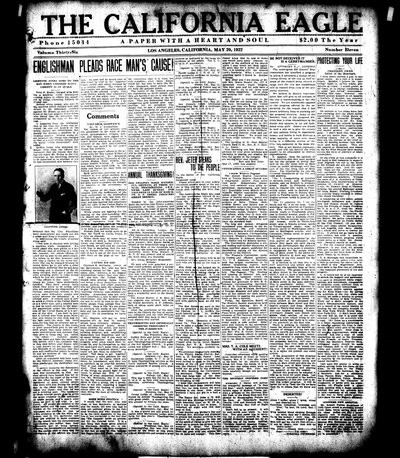 California Eagle, May 20, 1922