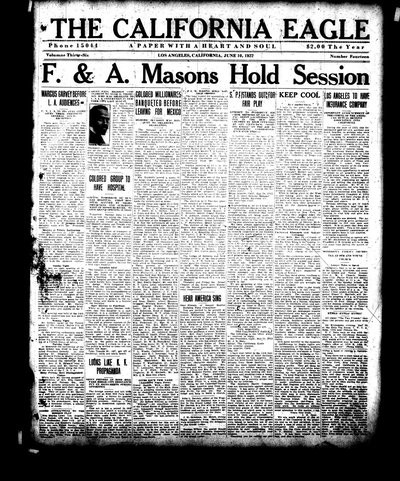 California Eagle, Jun 10, 1922
