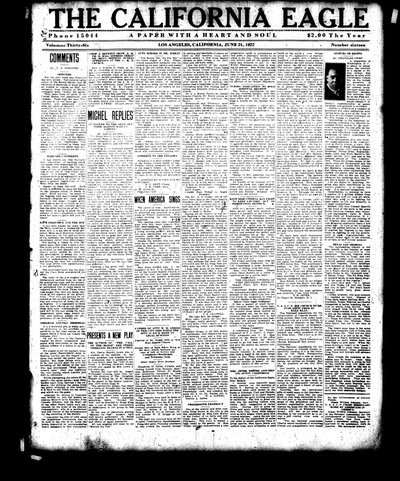 California Eagle, Jun 24, 1922