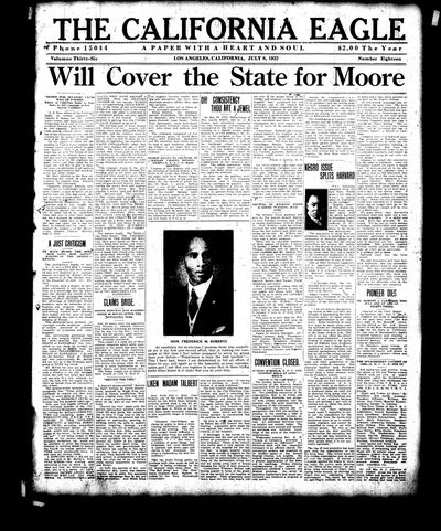 California Eagle, Jul 8, 1922