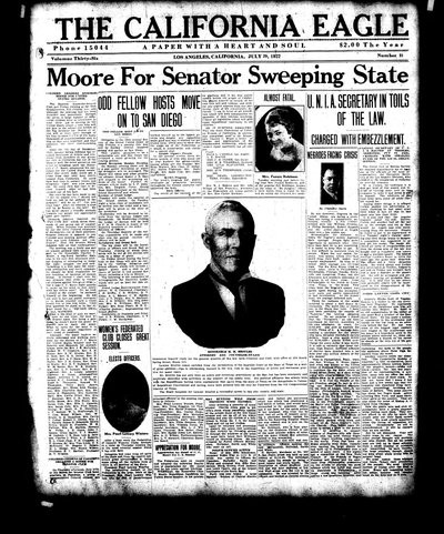 California Eagle, Jul 29, 1922