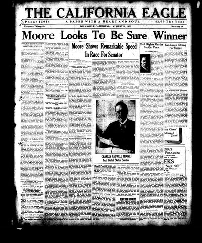 California Eagle, Aug 19, 1922