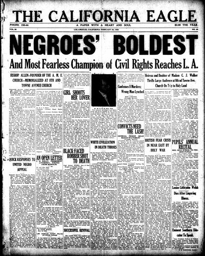 California Eagle, Feb 24, 1923